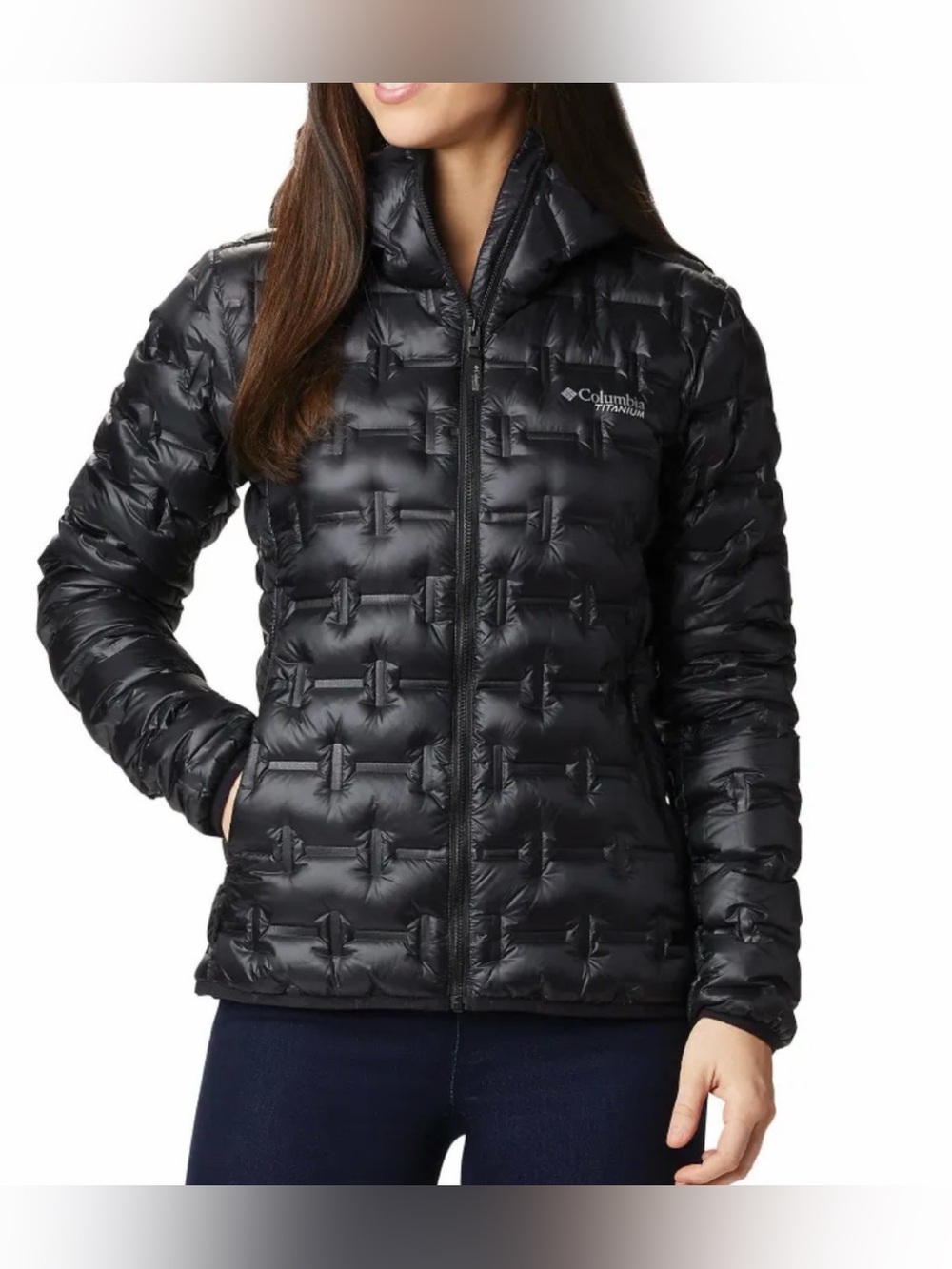 Columbia Women's Black Quilted Packable Puffer Jacket